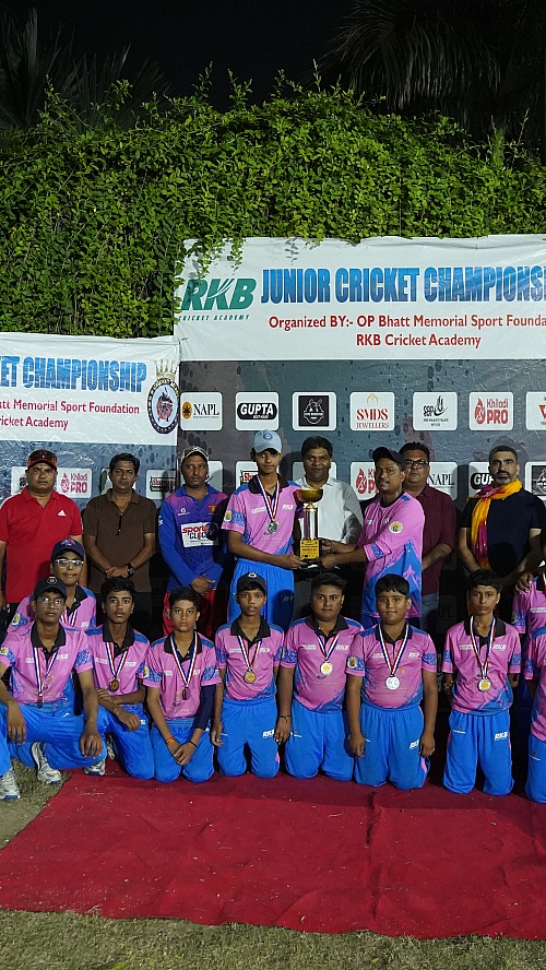 Tournament is Sponsored by Shelves Tech - Healthcare Event Shelves Tech Private Limited