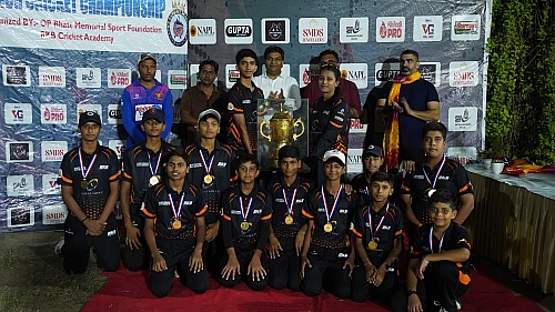 Tournament is Sponsored by Shelves Tech - Healthcare Event Shelves Tech Private Limited