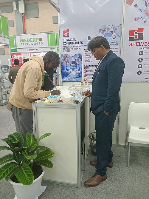 Med Expo Africa 2026 - Medical Equipment Exhibition Shelves Tech Private Limited