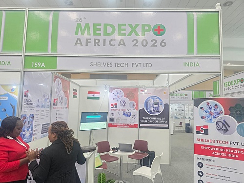 Med Expo Africa 2026 - Medical Equipment Exhibition Shelves Tech Private Limited